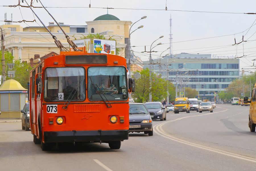 Троллейбусов на улицах Астрахани становится больше