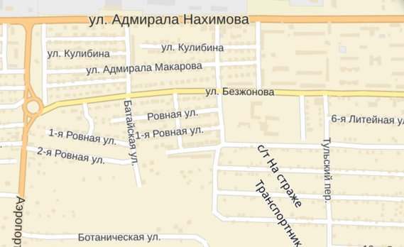 Утром во вторник перекроют движение в районе улицы Безжонова