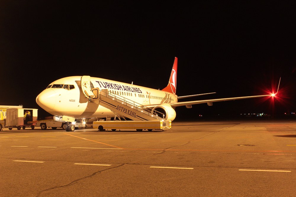 «Turkish Airlines» больше не будут летать в Астрахань
