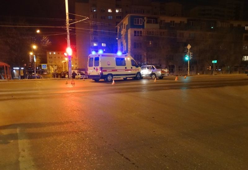 В Астрахани у водителя Скорой помощи из-за аварии случился приступ