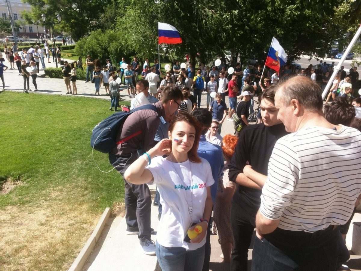 Астраханские оппозиционеры прогулялись без происшествий