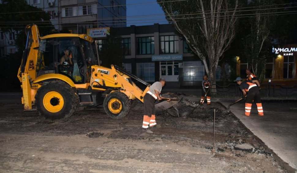 Первый этап ремонта улицы Савушкина завершается