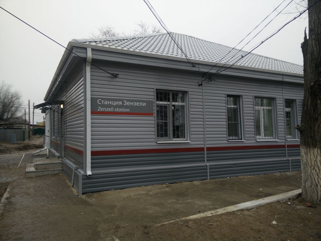 В Астраханской области отремонтировали железнодорожную станцию