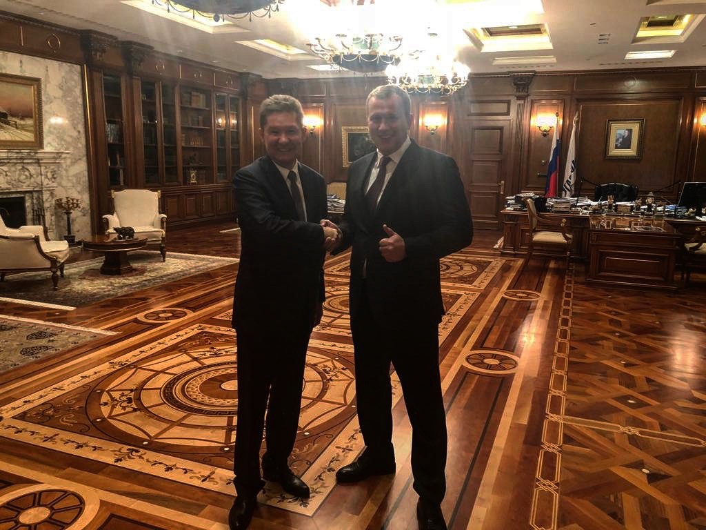 Сергей Морозов встретился в Москве с главой «Газпрома»