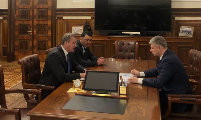 Врио губернатора Сергей Морозов встретился в Москве с гендиректором ОАО «РЖД»