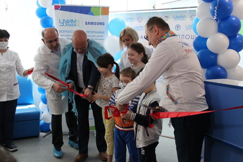 В Астрахани открыли первую «больничную» школу
