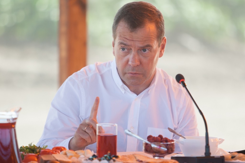 Дмитрий Медведев приехал отдохнуть в Астраханскую область