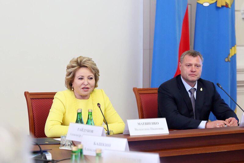 Валентина Матвиенко призвала власти Астраханской области к прорывным решениям