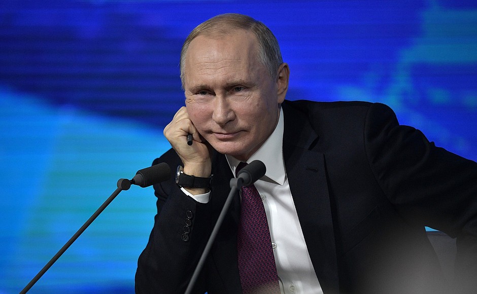 Путин поговорит с журналистами во второй половине декабря