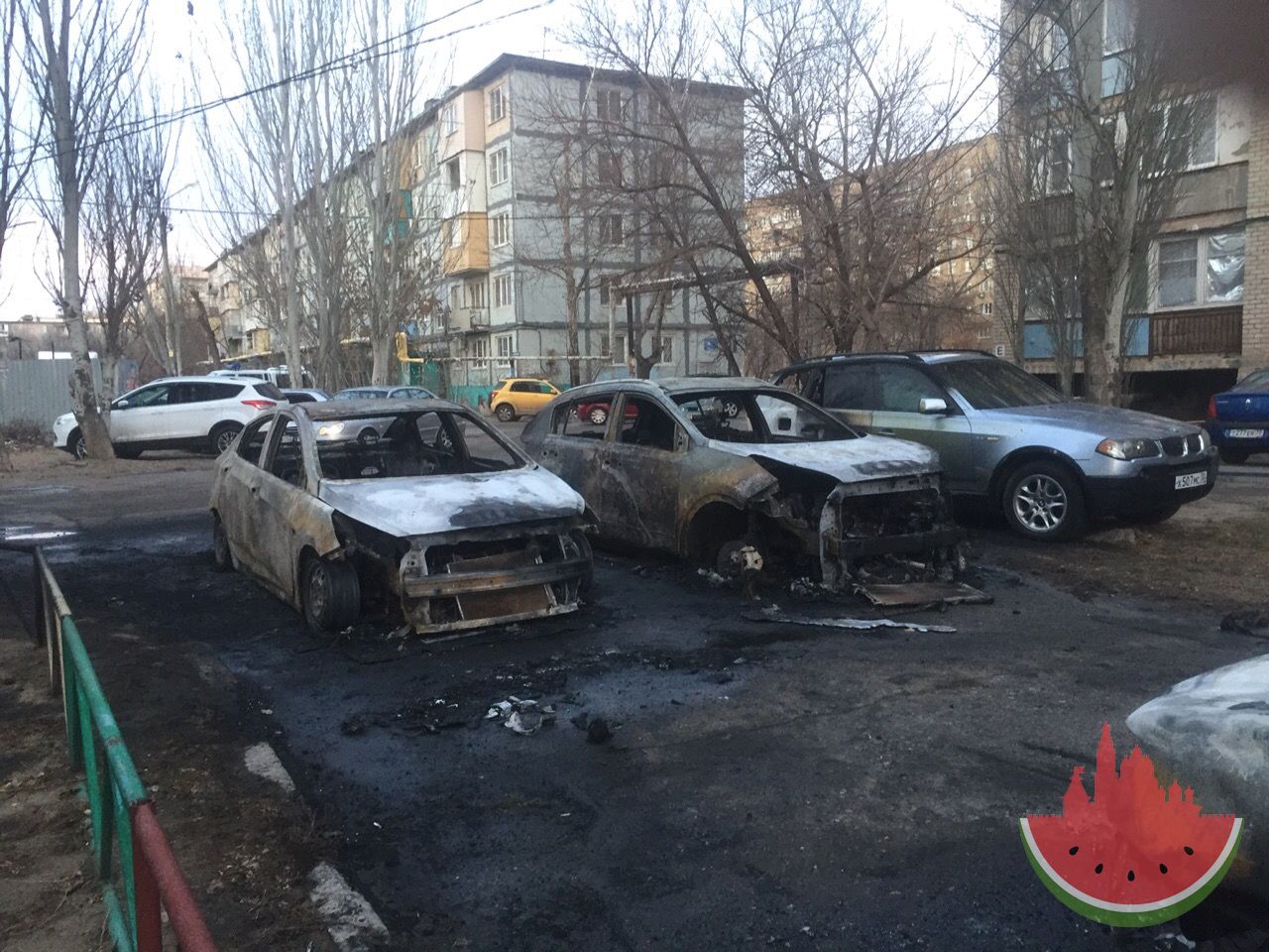 В Юго-Востоке сожгли машину астраханского депутата | АРБУЗ