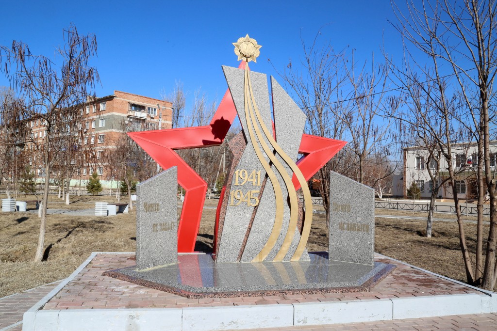 К 75-летию Победы в Нариманове откроют памятные плиты с именами героев Великой Отечественной