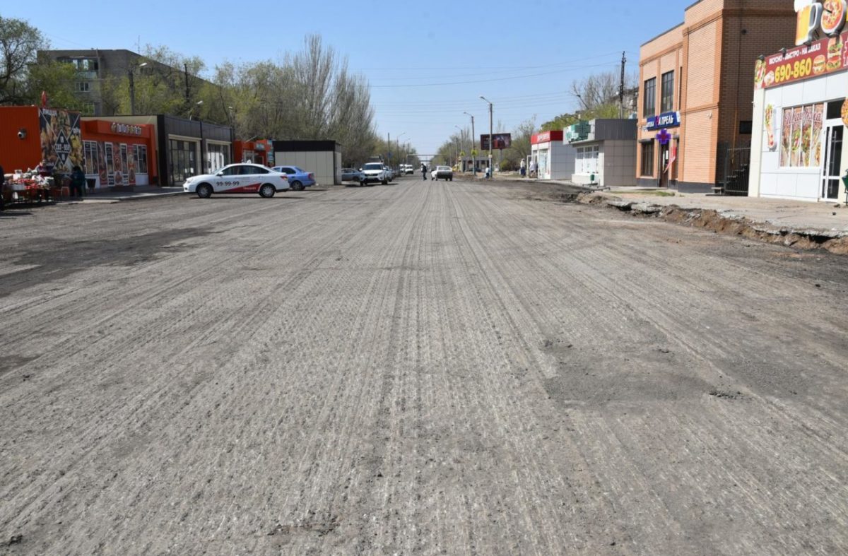 В Астрахани одновременно проходит капремонт четырех улиц