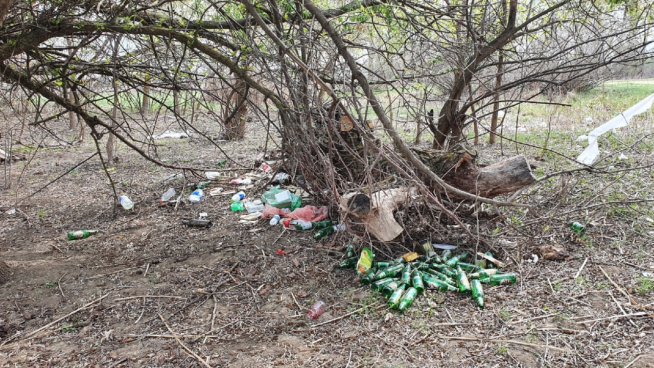 Неравнодушный астраханец убрал мусор за гостями из Адыгеи
