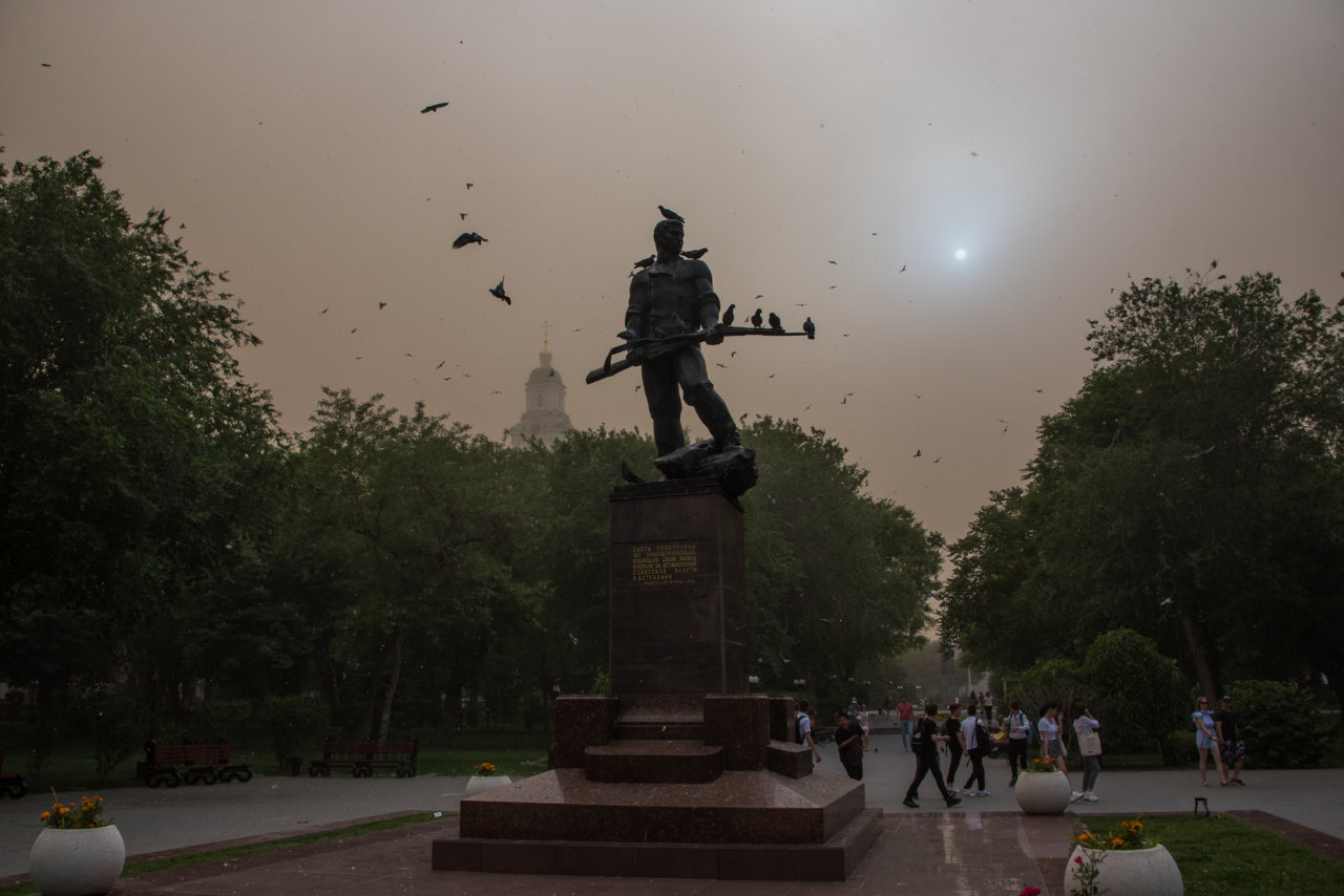 Пыльный армагеддон в Астрахани: как это было