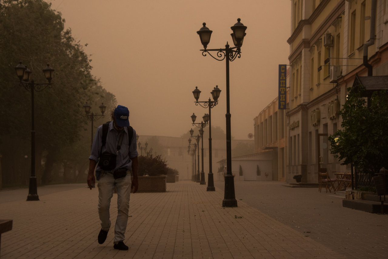 МЧС опровергло информацию о повторении пыльной бури в Астраханской области