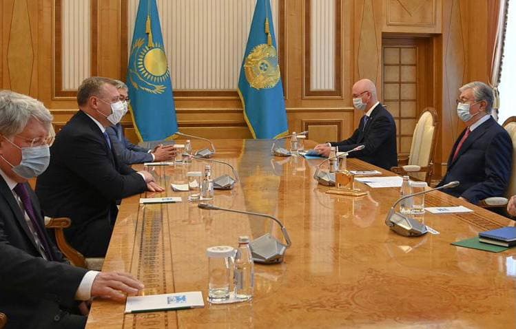 Игорь Бабушкин встретился с президентом Казахстана