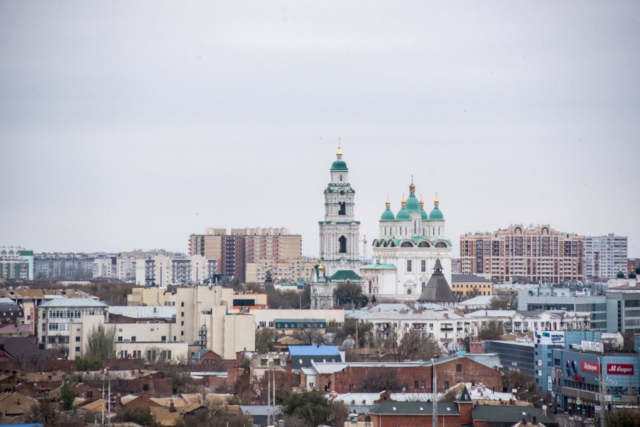 Панорама Астрахани