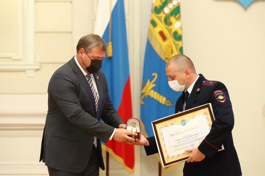 Игорь Бабушкин поздравил сотрудников органов внутренних дел