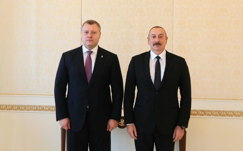 Игорь Бабушкин встретился с президентом Азербайджана Ильхамом Алиевым