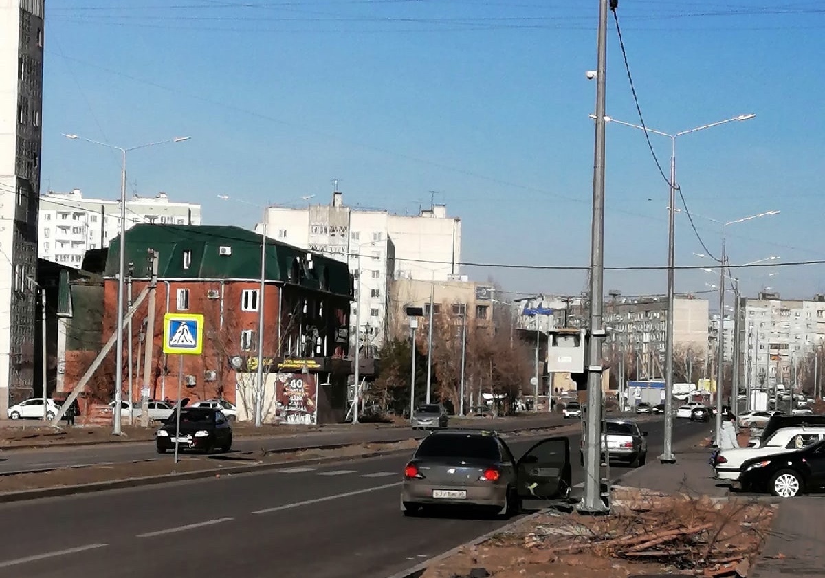 На новом участке улицы Бориса Алексеева установили камеру