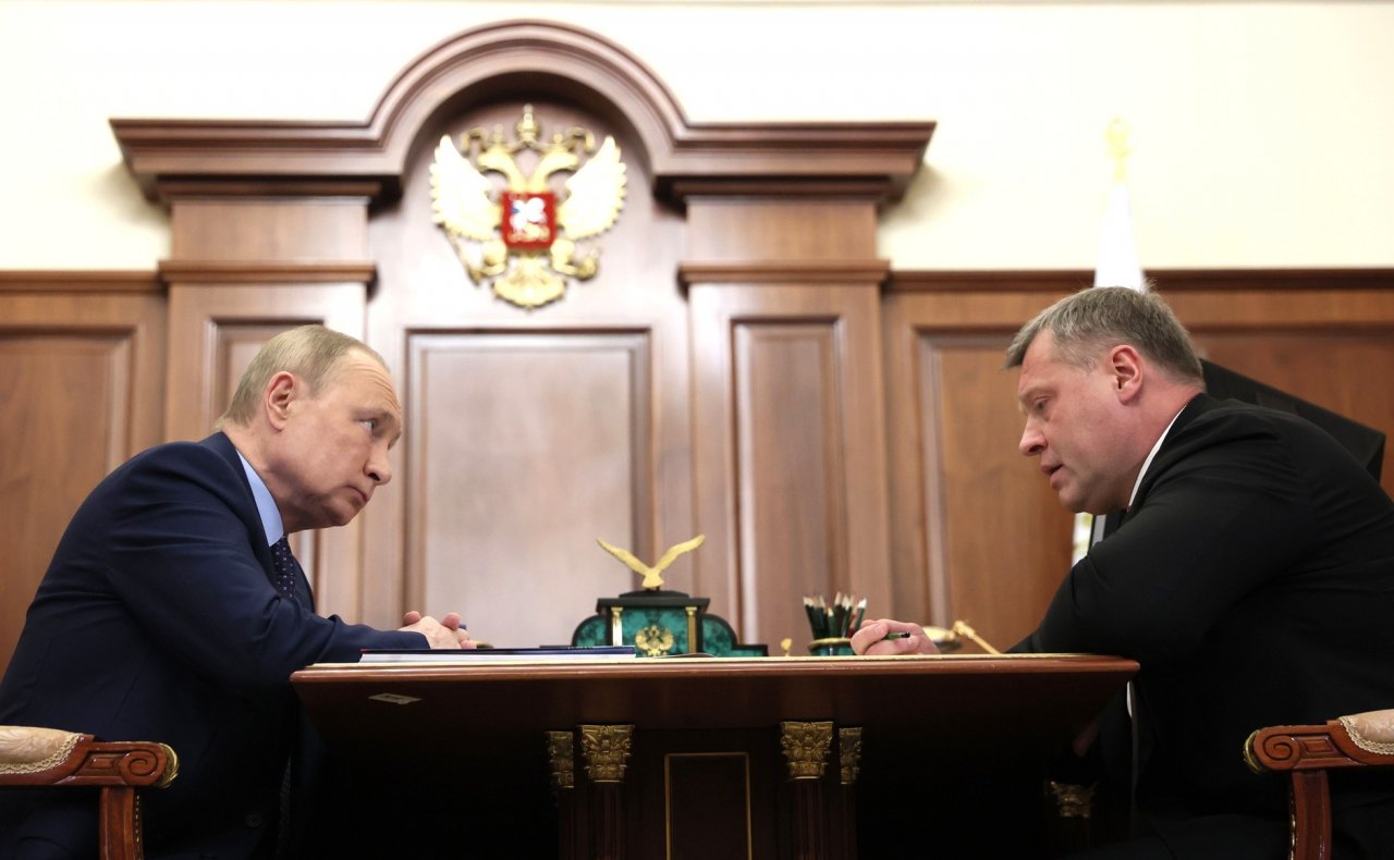 Владимир Путин сегодня встретится с астраханским губернатором