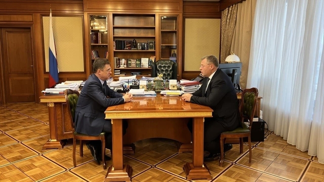Игорь Бабушкин встретился с вице-премьером Александром Новаком