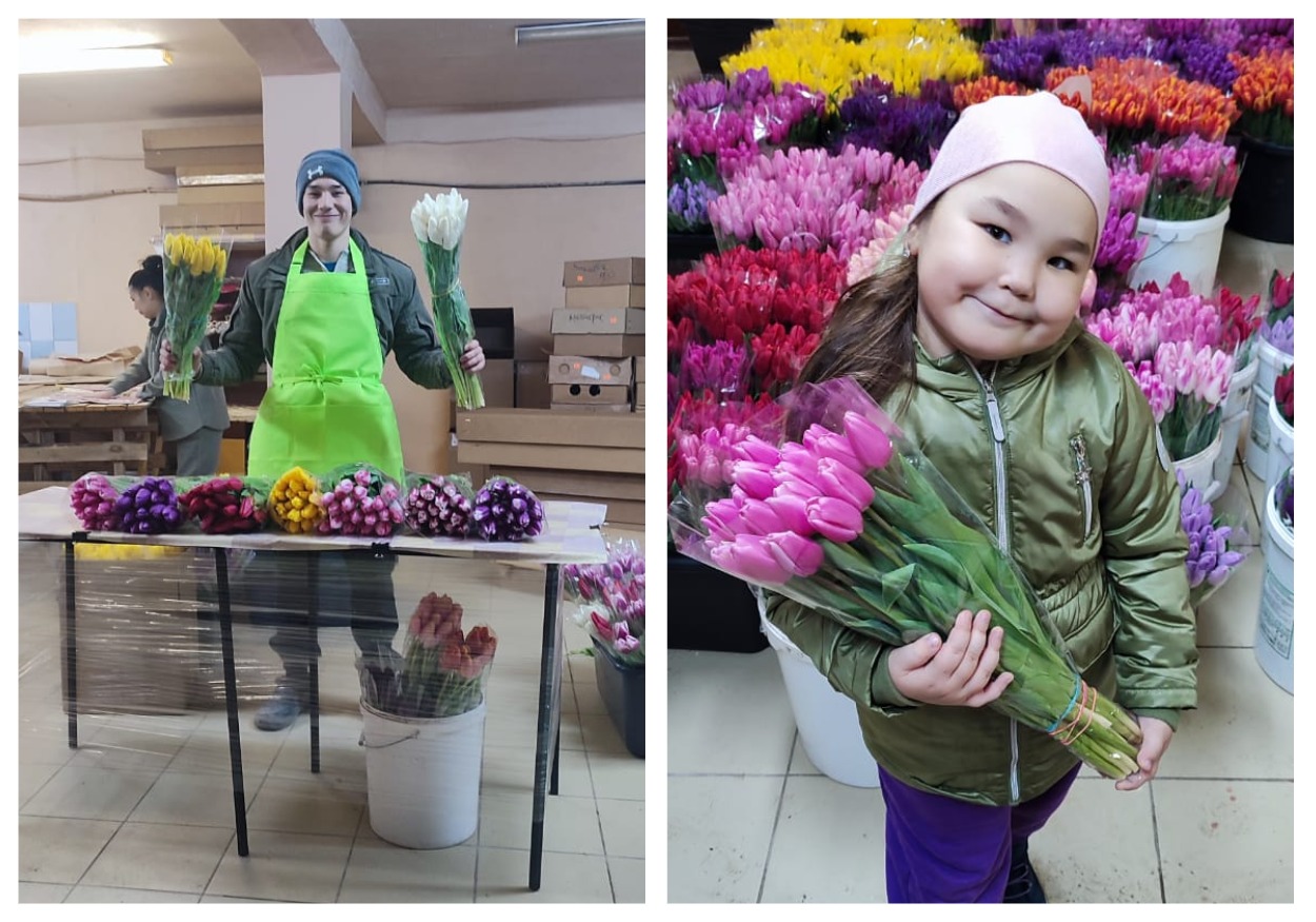В Астрахани компания «Радость» проведет фестиваль тюльпанов