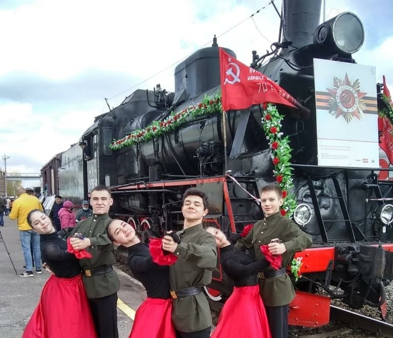 Ретропоезд «Воинский эшелон» 23 апреля начнет свой праздничный тур в Астрахани