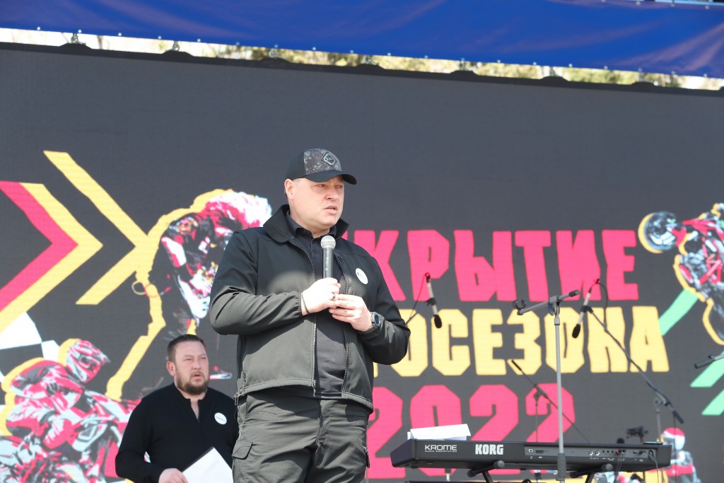 Астраханский губернатор дал старт открытию мотосезона
