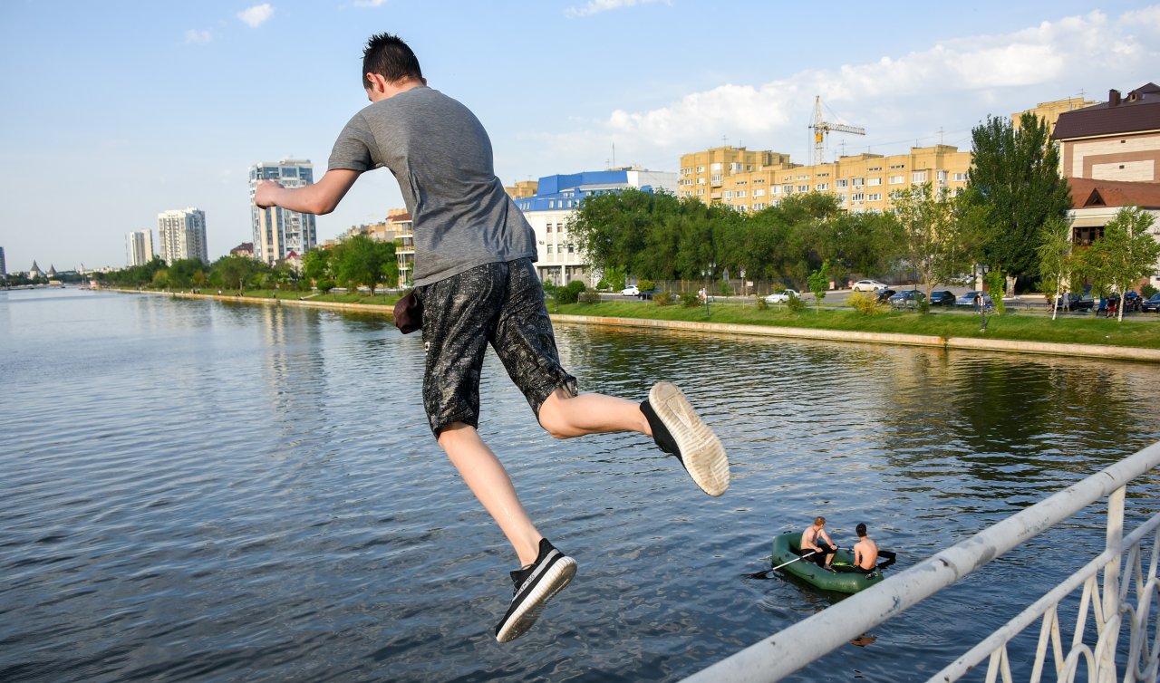 К концу месяца в Астрахани опять прогнозируют невыносимую жару