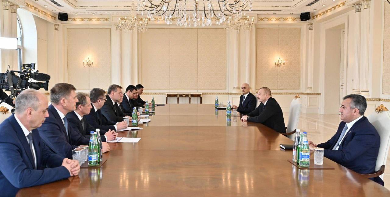 Игорь Бабушкин встретился с президентом Азербайждана