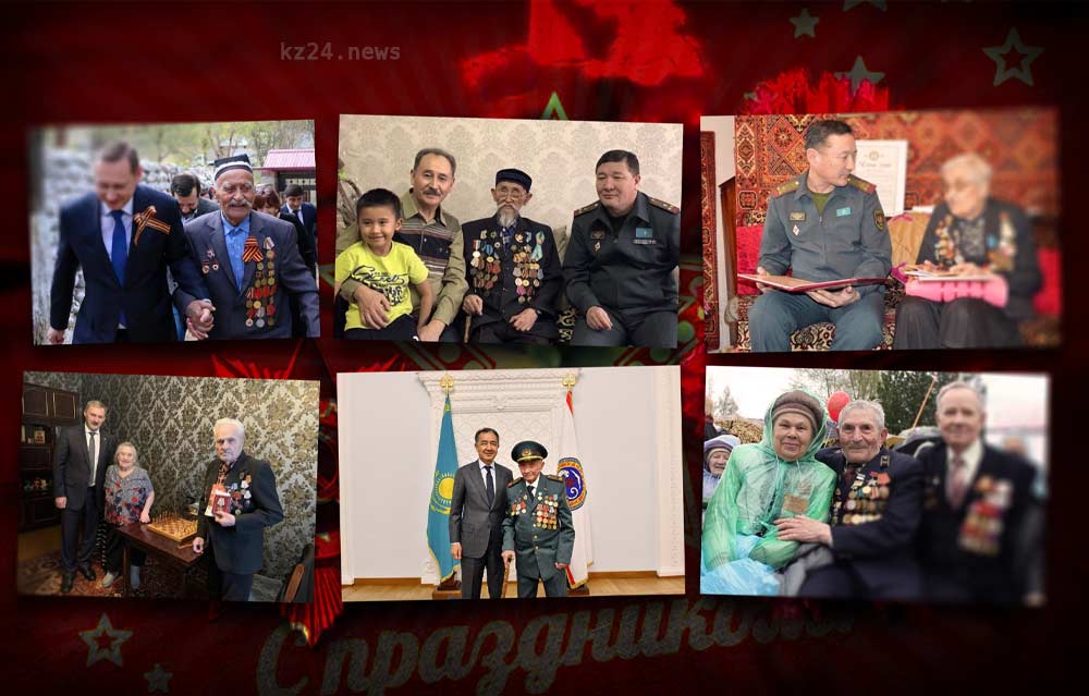 Жители Казахстана решили отметить День Победы несмотря на отмену парада