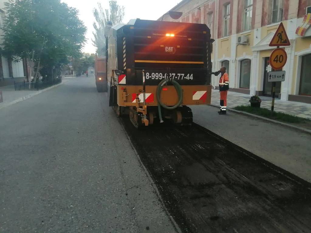 На улице Кирова в Астрахани начался ремонт