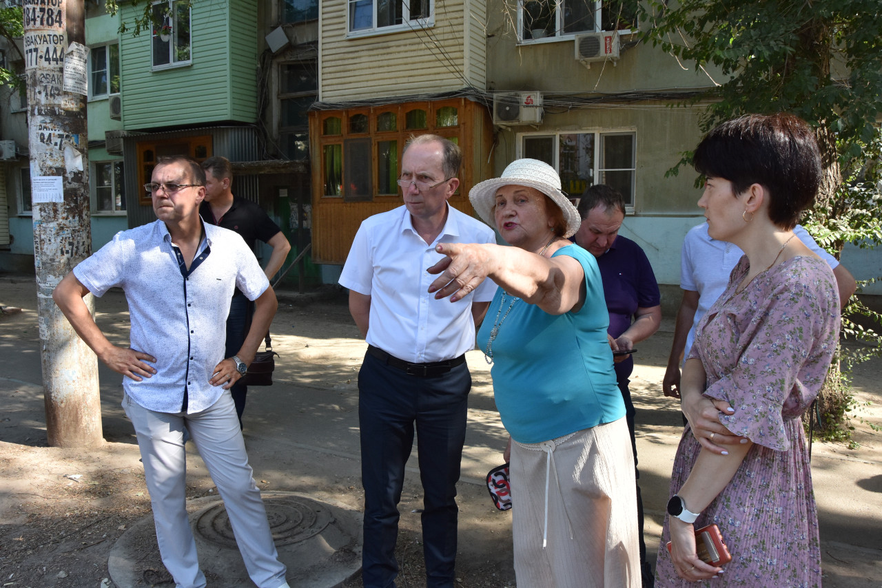 Председатель Городской Думы посетил микрорайон Казачий