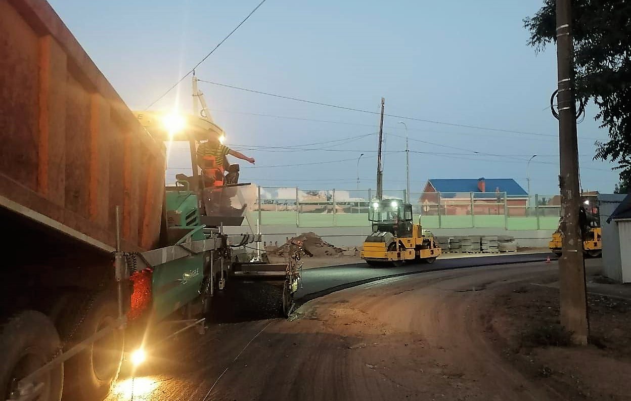 В Астрахани заканчивают ремонт улицы Ботвина