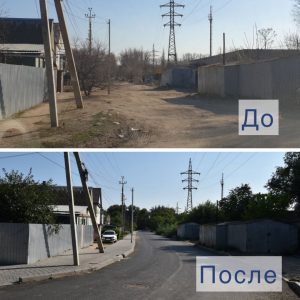 Астраханцам напомнили, как выглядела улица Ботвина до ремонта