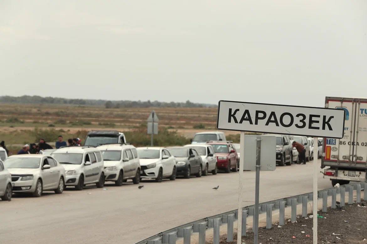 На границе Астраханской области и Казахстана будет развернут пункт частичной мобилизации