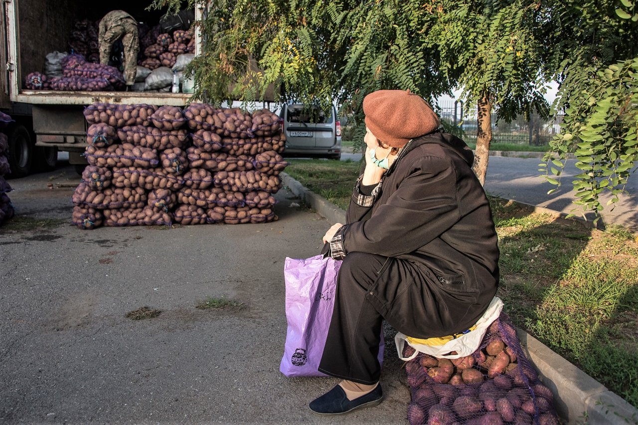 Цены на картошку в Астрахани