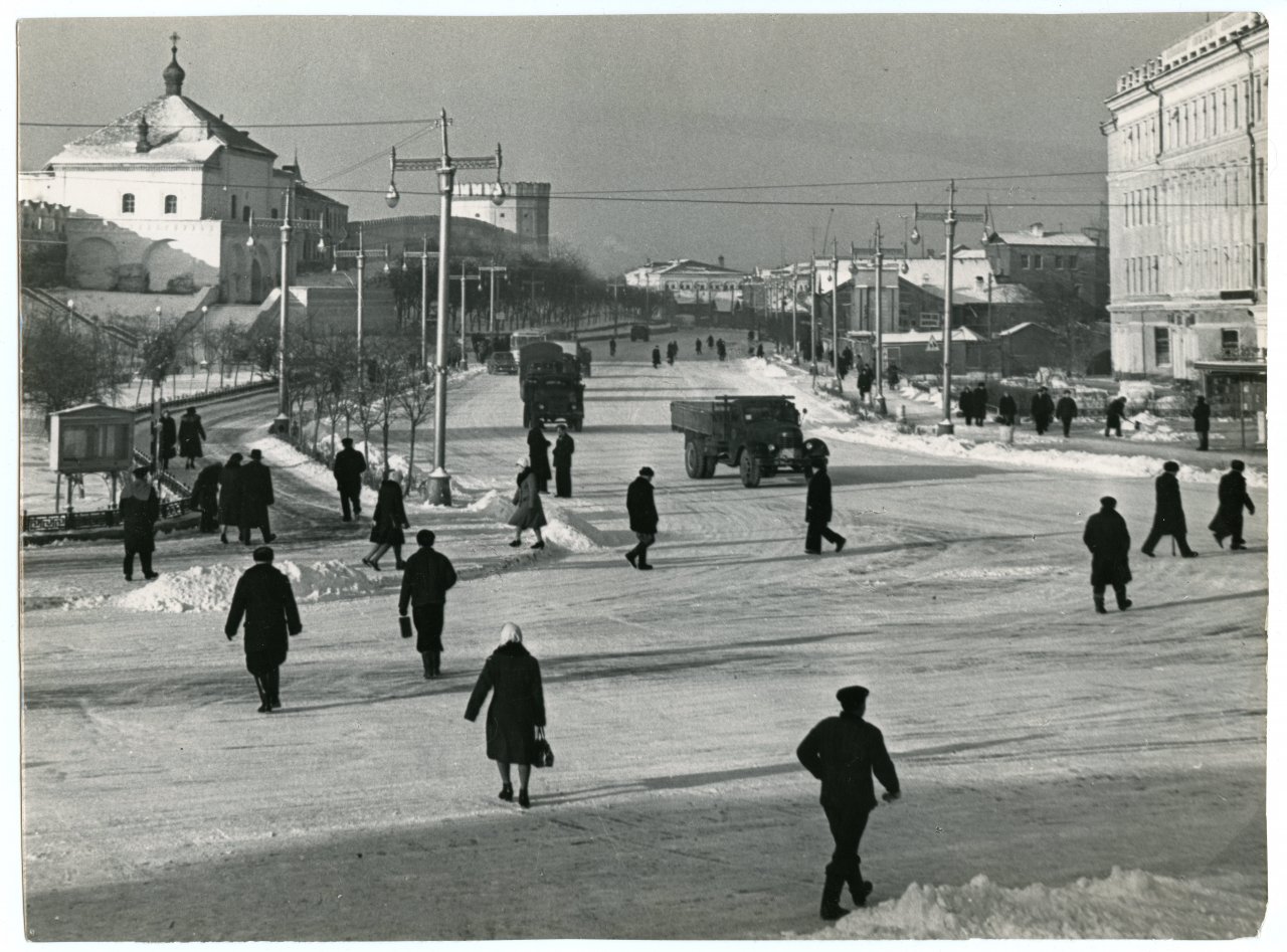 Зима в Астрахани в 1963 году