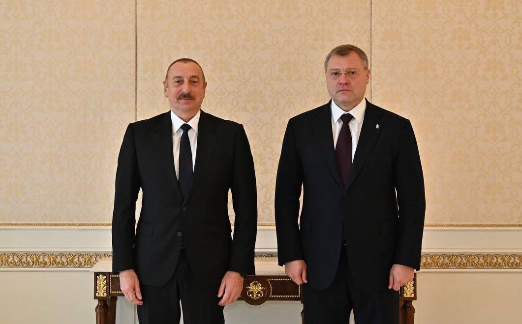 Игорь Бабушкин встретился с президентом Азербайджана