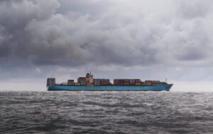 В Каспийском море образовался затор из судов