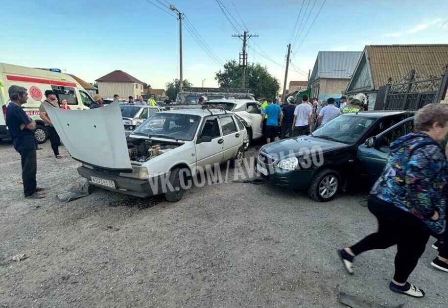 Полицейские попали в дтп