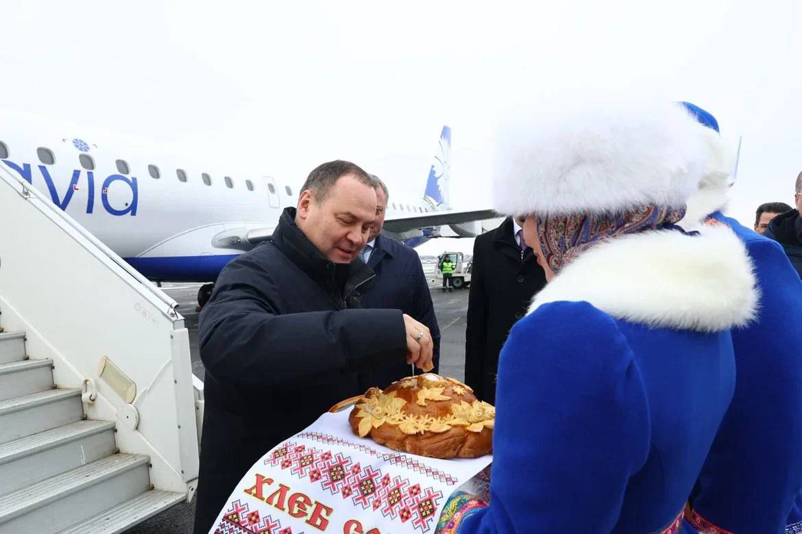 В Астрахань прибыл премьер-министр Беларуси