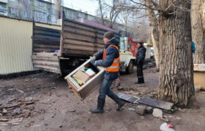 На астраханский полигон вывезли 590 тонн отходов