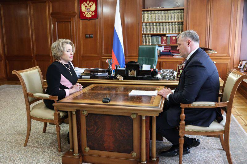 Игорь Бабушкин обсудил с Валентиной Матвиенко главную астраханскую проблему
