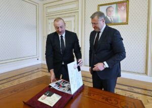 Игорь Бабушкин встретился с президентом Азербайджана в Баку