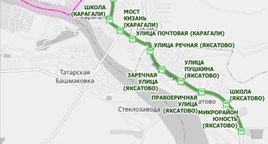 В Астрахани увеличили число остановок на одном из автобусных маршрутов