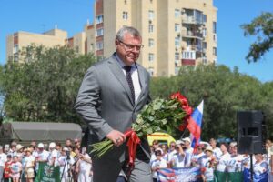 Игорь Бабушкин поздравил астраханских ветеранов боевых действий