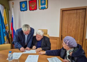 В Наримановском районе провели прием граждан