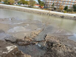 В Левобережной части Астрахани возможно понижение давления воды